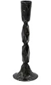 Kerzenständer, Mino, Schwarz