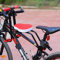 Honeyhouse Kinderfahrradsitz | Vorneliegender Fahrradsitz für Kinder | Kindersitz Fahrrad Vorne Mit Rutschfesten Armlehnen Und Pedalen für Kinder 2-6 Jahre, Maximale Tragfähigkeit 20KG (Red)