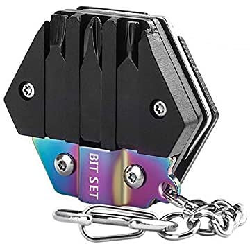 Multitools 14-in-1 moneta Multi Tool portachiavi pieghevole portatile edc gadget fai-da-te Regali per uomo donna Mini strumento di sopravvivenza per viaggi escursionistici in campeggio all'aperto