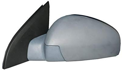 Espejo lateral izquierdo del conductor VL1028 imprimado para pintar, funciona con energía, asférico, calentado, exterior, espejo retrovisor de repuesto compatible con Opel Vectra C Signum 2002 2003