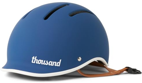 Thousand Jr. Fahrradhelm Kinder – Reflektierende Aufkleber mit magnetischer Schnalle & Anti-Klemm – Für Skaterhelm Kinder Roller und Skateboard