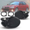 Nebelscheinwerfer für BMW 3er/5er E46 E39 Limousine Wagon E-Mark 3er(HB/SDN/WGN) (E46) 09/2001-07/2005 für M-Tech Stoßstange/BMW 3er(CPE/CONV)(E46) 09/2001-12/2007 (Grau Linse)