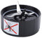 Accessoires de presse-agrumes à base de lame, mélangeurs à lame de support de presse-agrumes à lame croisée et plate en acier inoxydable adaptés pour Magic Bullet 250W(Cross Knife Shape)