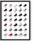 HAUS AND HUES Michael Jordan Sneaker-Poster für Jungs - Wandkunst, Coole Schlafzimmer-Dekoration, Dope Sneakerhead-Kunst, 30,5 x 40,6 cm (Schwarzer Rahmen)