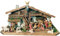 Krippe mit Krippenfiguren Raffaello Kollektion 14 Teilig H 6 cm handgeschnitzte Heiligenfigur Holzfigur Holzstatue