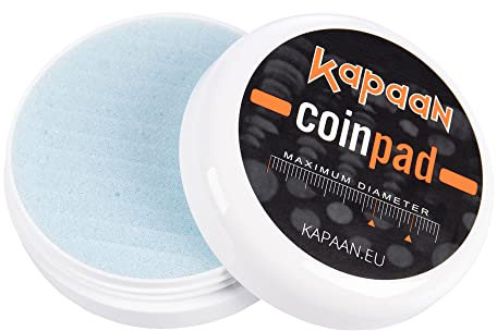 Kapaan Coinpad Münzhalter Münzaufbewahrung Sondeln Metalldetektor
