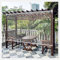 Transparentes Wasserdichtes Rollo,Transparente Vinyl-Rollläden,Outdoor-Balkon-Terrassen-Tür Durchsichtige Rollos,PVC Klare Reißfeste Wetterfeste Durchsichtige Rollos,110x120cm/43.3x47.2in