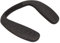 Bluetooth Neckband Speaker, pure Stereo Sound Noise Cancelling Mic Clear Call Wireless Wearable Speaker, 3W X 2 Speaker System Comfortable Wear for Sports Travel(Black)