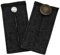 zalati Rallonges de ceinture en denim avec 1 bouton et 2 trous pour boutons pour jeans, pantalons, grossesse, extension temporaire – Noir