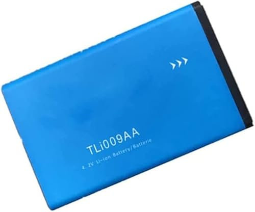 Backupower Replacement TLi009AA 1ICP5/34/50 Battery Compatible with One Touch 2038x 2053x 3026x OT-2053D OT-3025X OT-2053X Mobile Phone 3.7V,950mAh