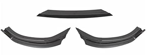 Spoilerlippe Für VW Für Polo 2011–2022 Frontlippe Stoßstange Splitter Lippe Grill Spoiler Diffusor Frontschaufel Autozubehör Glänzend Schwarz Spoiler (Größe : 2019-2022)