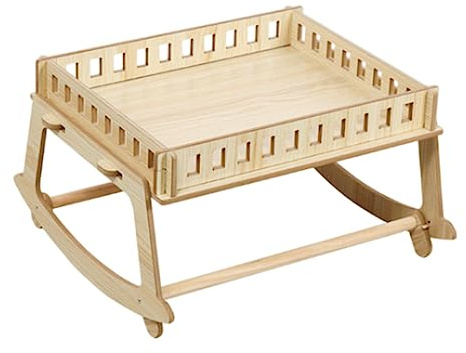 MagiDeal Cat Lounge Bed Hammock Wooden Swing Bed Pet Cot Comfortable Elevated Pet Beds Cat Lounge Chair Swing Chair for Bunny Small Dogs Playing Resting