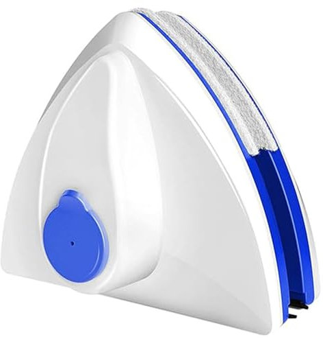 Rtinle Laveur De Vitre Magnétique Double Face,Outil de Brosse de Nettoyage magnétique réglable,Outil de Nettoyage pour Double vitrage,avec Corde Anti-Chute,pour Verre Seule Couche 3 à 8mm
