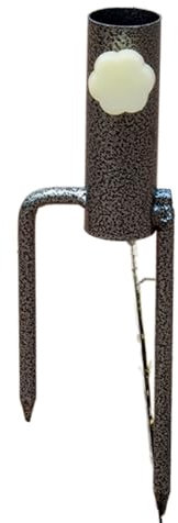 Sonnenschirmhalter 1pc Sonnenschirm Boden Stecker Sonnenschirm Im Freien Sonnenschirm Stehen Regenschirm Schwarz Metall Eisen Feste Regenschirm Werbung Regenschirm Basen.