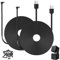 UYODM 2Pack 30FT/9M L-Shape Micro USB Extension Cable Compatible with WYZE Cam Pan V3, 90 Degree Extension Charging Cable Power Your WYZE Cam Pan V3 Continuously - Black
