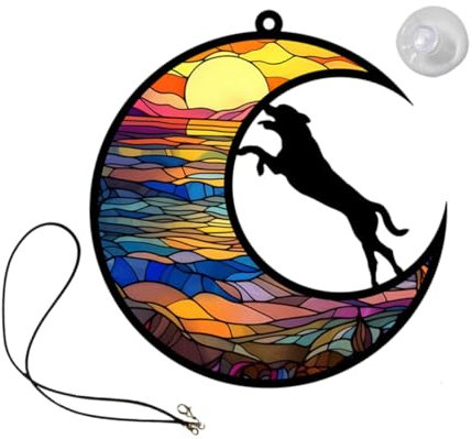 Alipis Hängende Hundefreund Gedenktafel Aus Acryl Dekorativer Für Haustiere Vielseitig Einsetzbar Für Fenster Tür Und Mehr Installieren Und Pflegeleicht