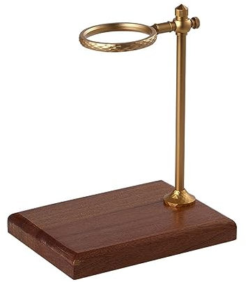 Yjijaiifd Pour Over Coffee Dripper Stand with Wooden Base and Adjustable Coffee Filter Holder