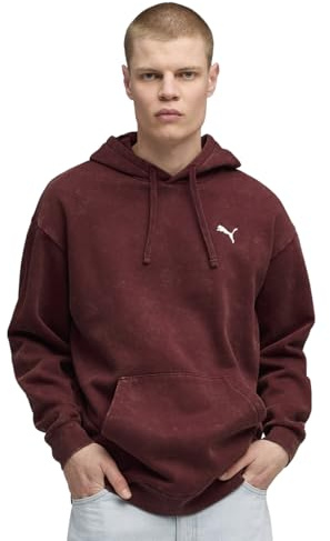 PUMA Herren ESS Elevated Relaxed Wash Hoodie FL Kapuzenpullover (1er Pack)