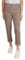 DENIMFY Cordhose Damen Mom Fit High Waist Gerades Bein Stretch DFLisa Cord Hose Pants Reißverschluss Taschen Einfarbig Blau S, Größe:S, Farben:Slate Grey