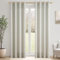 CUTEWIND Rideaux Voilage Lin Naturel Translucide 140x240 CM, Rideau Salon Lot de 2 Voilage Porte Fenetre Baie Vitrée Rideau Voile à Oeillets Élégant pour Chambre Salle à Manger