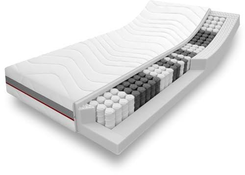 Sleezzz Premium Orthopaedic Pocket Spring Mattress T23 23 cm H2/H3 80 x 200 cm Reversible Mattress