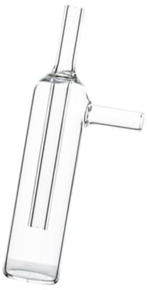 perfeclan Glass Gas Sampling Bottle Chemi Labware Stable, Portable, Sturdy Science Equipment Lab Glassware Absorber Bottle