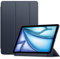 Custodia per iPad Air 11-inch M3 (2025) /M2 (2024)/ iPad Air Cover 5th /4th Generation 10.9 Inch, Copertura Posteriore Flessibile TPU con Supporto per Matite, Trifold Stand