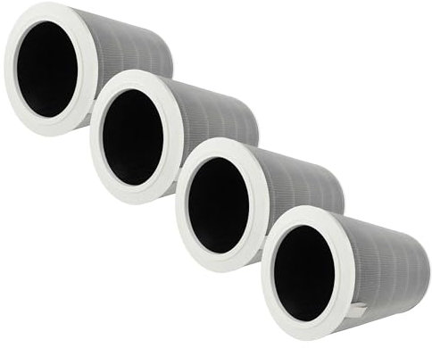vhbw 4X HEPA Filter kompatibel mit Xiaomi Mi Air Purifier 2, Pro, 3, 2H, 2C, 3C, 2S, 3H, 1, Max Luftreiniger - Ersatz-Filter