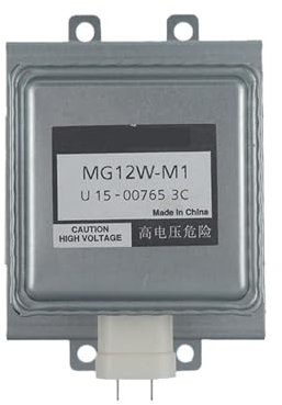 Microwave Oven Magnetron MG12W-M1 1.25KW Water Cooled, Compatible for Panasonic, Industrial Microwave Oven Magnetron Parts Replacement