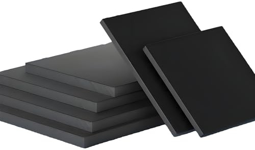 Purzen ABS Kunststoffplatte Schwarz 100 * 200mm 10-40mm Dicke – Robuste Schlagfeste Platte für DIY Basteln Prototyping Schilder Industrie Reparatur,100 * 200 * 30mm