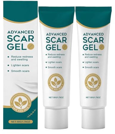 Gel di cicatrice in silicone - Supporto Scarica Scar,2pcs