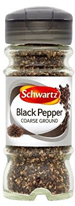 Schwartz Gruesa Pimienta Negro Frasco De 33G - Paquete de 6