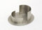 Kerzenhalter Oval aus Messing vernickelt Silber (Innen 7 x 5 cm) für Ellipsenkerzen, Ovalkerzen