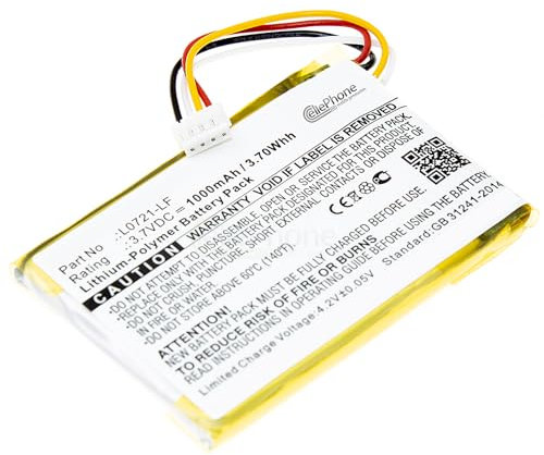 cellePhone Batterie Li-Polymer Compatible avec JBL Clip 3 (Remplacement pour L0721-LF)