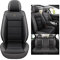 nenyan Autositzbezüge Komplett Set Universal | Schonbezüge für Vw Volkswagen Golf 6 GTI Golf 7 Golf 7 GTI Golf Tdi Golf Sportsvan | Auto Sitzbezüge Grau