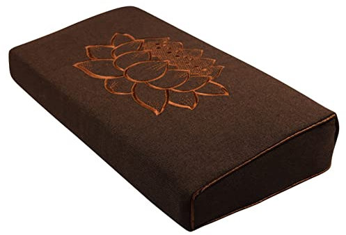IINCOOY Yoga Meditate Kissen mit Harter Textur Abnehmbares Waschbares Rückenkissen Tatami Matratze Großes Rechteckiges Bodenkissen for Sitzbank Oder Zafu