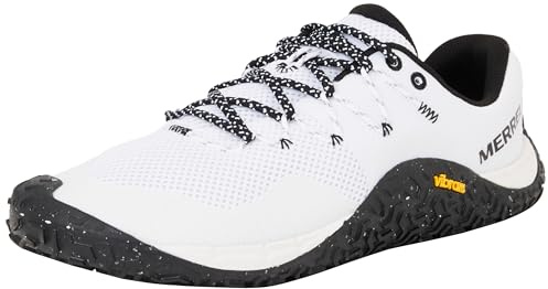 Merrell Trail Glove 7 Men's,White/Black 41.5 EU