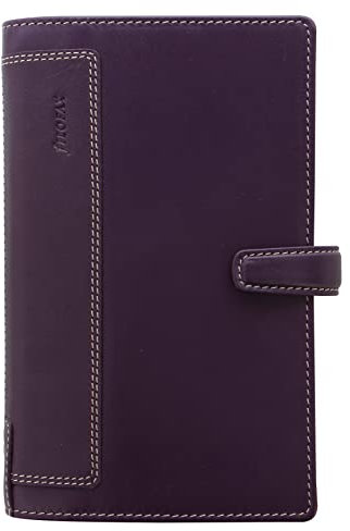 Filofax Personal Compact Holborn Organizer, Violett: 2024, Planner, 95 x 171 mm, Personal Compact