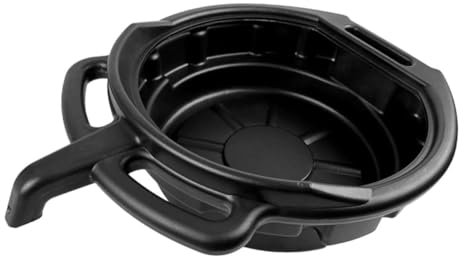 SOESFOUFU Oil Drain Pan Motorcycle Oil Catch Pan Sturdy Pe Material Easy Installation Drip Tray for under Car