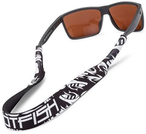 Pilotfish Neoprene Sunglasses Strap – Neoprene Eyewear Retainer, Secure Floating Sunglass Cord with Anti-Slip Ends