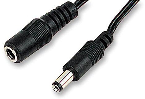 Pro Elec PSG02085 DC Power Extension Lead with 2.1 mm Connectors, 3.0 m