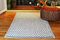KAMACA Outdoor Teppich Raute wetterfest UV beständig wendbar für Balkon Terrasse Garten Wohnmobil Camping Robuste und Pflegeleichte Campingmatte für alle Außenbereiche (Teppich 120 x 180 cm grau)