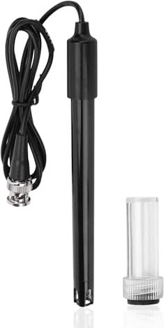 Jadeshay PH Sonde für Wasser, pH Wert Messgerät 0–14 pH Elektrode mit BNC Steckdose Sonde Professionelle Industrielle Steuerungszubehör