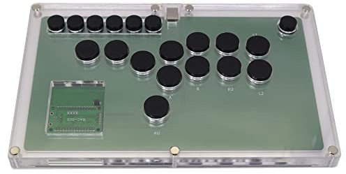 B1-PC Ultra-Thin All Buttons Hitbox Style Arcade Joystick Fight Stick Game Controller For PC USB Hot-Swap Cherry MX