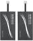 VBESTLIFE Wireless Charger Receivers, 2Pcs Universal Type-C QI Wireless Charger Adapter, Mobile Phone Sticker Charging Receiver