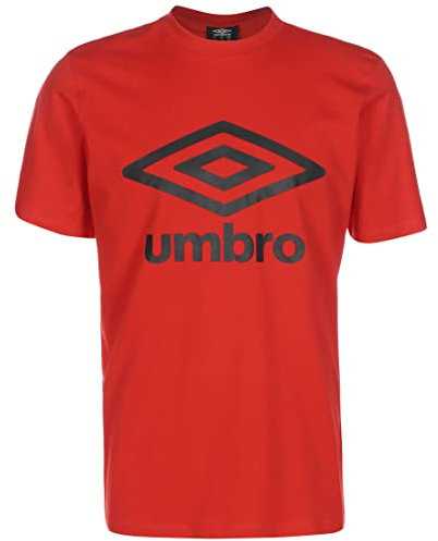 UMBRO Large Logo T-Shirt Men, red/black, 52-54