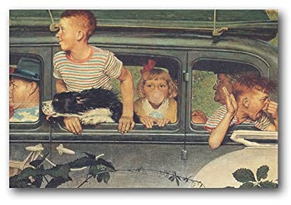 Norman Rockwell Malerei Poster Illustrator Poster Leinwand Wandkunst Poster Dekorative Modern Home Print Bild Kunstwerke Poster 30 x 45 cm