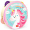Legami - Tambourin pour Enfants, avec 4 hochets, améliore la Coordination, capacité motrice, Sens du Rythme, Ø 14,5 cm, thème Licorne