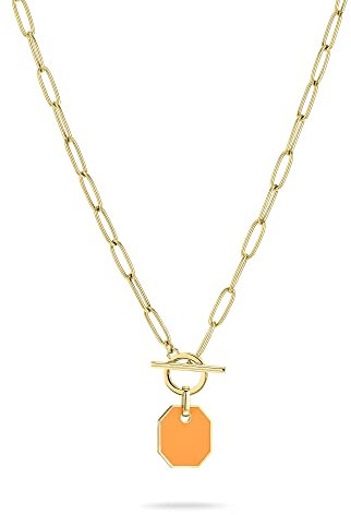 Liebeskind Berlin Halskette LJ-1301-N-45 IP Gold-Orange