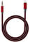 Jiadouaux Aux Cable for iPhone in Car 3.5mm Aux Cord Aux lead Compatible with iPhone Works for Car Stereo (Red)